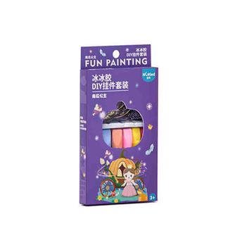 纽奇（Nukied）  普通版奶油彩胶画南瓜公主系列18pcs