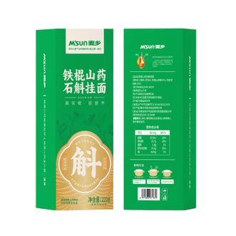 麦乡  铁棍山药石斛面220g*6