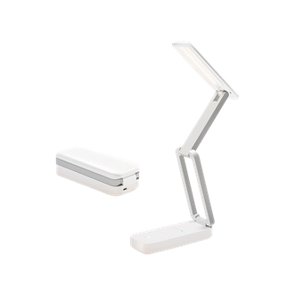 公牛（BULL）  Mini便携折叠学习台灯ML-F600A-CD无极调光充插两用家用6000mAh款