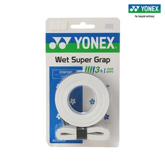 尤尼克斯（YONEX）  AC994CR 羽毛球拍印花手胶 防滑吸汗带四条装yy 具有减震,吸汗,有助于提升控球力和手感。