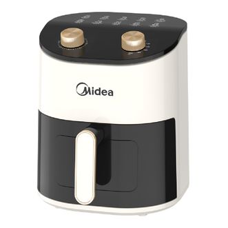 美的/Midea  空气炸锅家用薯条机家用电烤箱4.5L大容量多功能烤箱一体机双旋钮宽屏可视