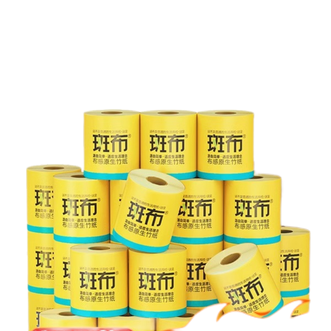 斑布  BASE系列4层有芯有膜卫生纸140克*27卷