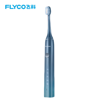 飞科/Flyco  电动牙刷成人情侣款送男女朋友生日节日礼物深度清洁智能声波软毛牙刷FT7105深海蓝