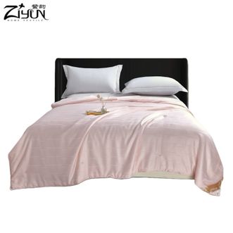 紫韵  雅尚纯蚕丝被 200*230cm 纯榨蚕丝提花被 2500g