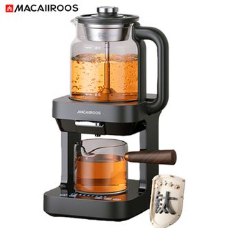 MACAIIROOS  自动萃茶机纯钛发热盘煮茶器蒸汽喷淋煮茶壶家用办公室养生壶高端煮茶炉煮茶烧水保温