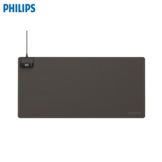 飞利浦/Philips  暖桌垫AHR3122NDD【灰色/60*35cm】加大加长发热学生办公室电脑桌电热防污加热垫