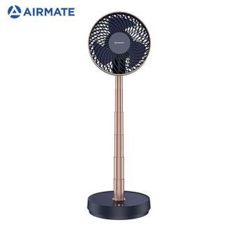艾美特/Airmate  循环扇无线折叠充电遥控定时落地扇蓝CA18-RD49