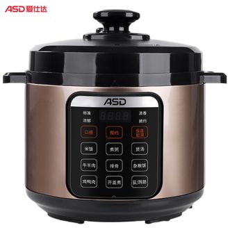 爱仕达/ASD  电压力锅5L大容量 高压快煮压力锅智能大面板一键排气 24小时预约开盖收汁家用电压力锅
