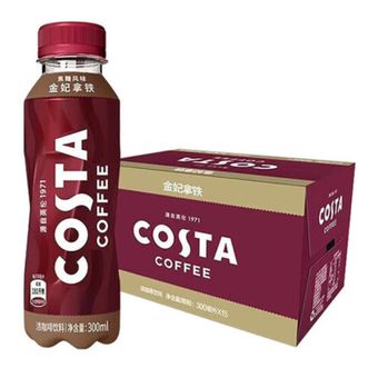 可口可乐 COSTA 金妃拿铁 浓咖啡饮料 300mlx15瓶 可口可乐 COSTA 金妃拿铁 浓咖啡饮料 300mlx15瓶
