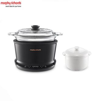 摩飞 /Morphy Richards  电炖锅MR9083【升级配炖盅】 隔水家用养生锅燕窝炖盅陶瓷煲汤炖肉煮粥神器专用料理锅2-3-4人用山姆同款3.5L