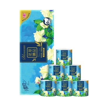 清风  花萃卷纸200克 4层x10卷四层柔韧 清风  花萃卷纸200克 4层x10卷四层柔韧