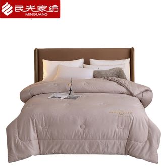 民光  全棉澳毛被子澳洲羊毛被子被芯冬被保暖厚冬被