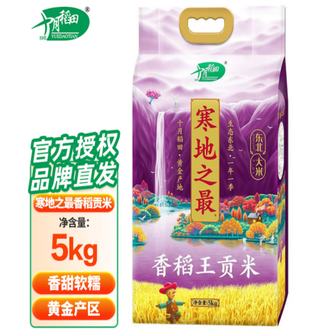 十月稻田  寒地之最香稻贡米10斤 十月稻田香稻贡米5kg*1袋