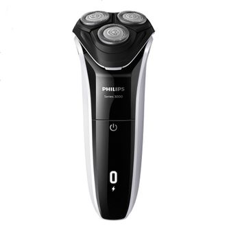 飞利浦/Philips  电动剃须刀 S-3109  三刀头 1小时充电 全身水洗 干湿双剃刮胡刀男士电动剃须刀刮胡刀