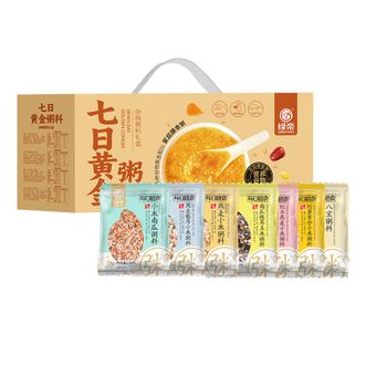绿帝  七日黄金粥料礼盒1.05kg