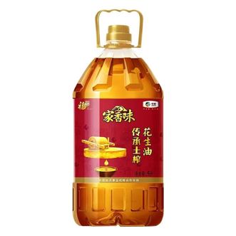 福临门  家乡味传承土榨花生油5L 一级食用油中粮出品