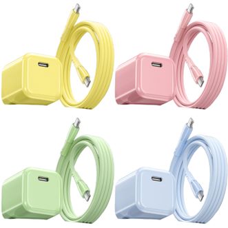 塔菲克  苹果15-16系列30W氮化镓闪充充电器头+1.5米双type-c数据线套装