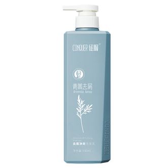 征服  青蒿洗发水去屑控油洗发露蓬松洗发膏男女士通用去屑净爽洗发乳530ml
