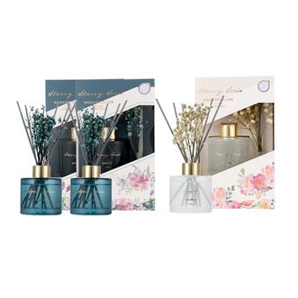 名创优品/MINISO  繁星璀璨无火香薰家用室内持久3瓶装（血橙与雪松*2+琥珀与晚香玉*1）