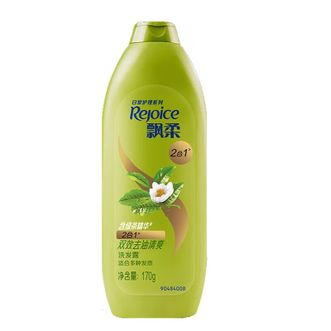 飘柔（Rejoice）洗发水日常绿茶清爽去油双效清爽去油170ml3瓶装