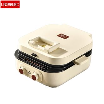 利仁  电饼铛ML-J2875 家用0氟钛瓷上下盘可拆洗涮烤一体锅加深加大电饼档2200W多功能电火锅三明治早餐机