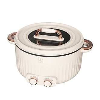 WORLD KITCHEN  一锅两味花样功能 / 2000W在功率快速加热  鸳鸯锅 WK-GYY4006/KZ