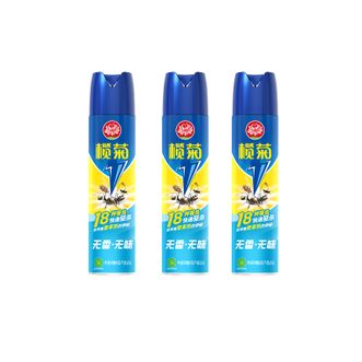 榄菊  无香无味杀虫气雾剂300mL*3瓶