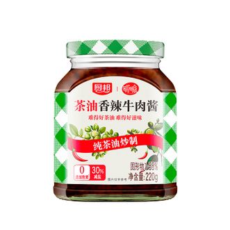 厨邦  茶油香辣牛肉酱220g