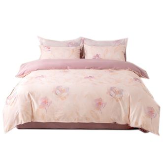 恒源祥  A类全棉四件套床上用品 100S贡全棉四件套-若芙皎月HYX457TJ