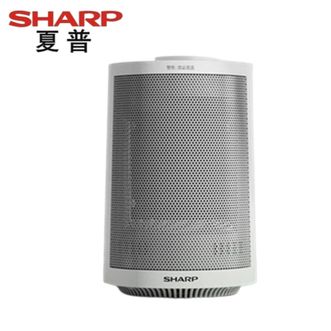 夏普/Sharp  小型桌面暖风机暖风扇家用离子群净化办公室书桌HX-AM151A-W 白色