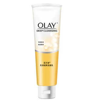 玉兰油/Olay  乳液透亮洁面乳100g 补水保湿深层清洁毛孔洗面奶乳