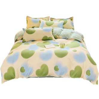 罗曼罗兰/ROMROL  芦荟棉四件套 绿色心情200*230cm