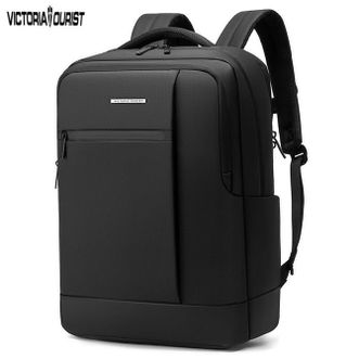 维多利亚旅行者/VICTORIATOURIST  电脑包双肩包男大容量17.3英寸笔记本出差旅行商务背包书包 V9066