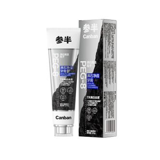 参半  沸石净齿牙膏120g