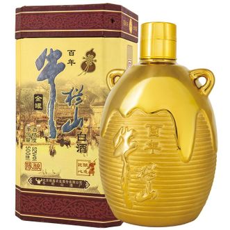 牛栏山 金罐三牛52度500ml百年陈酿升级版 浓香型白酒口粮酒 