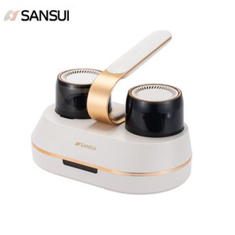 SANSUI  吸尘除螨仪SCM-E12 家用便携床上无线双杯滚刷吸尘器紫外线杀菌超强吸力