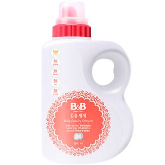 保宁（B&B）  纤维洗涤剂 婴幼儿童洗衣液植物衣物洗衣液(香草香-瓶装)1500ml        NB04-06