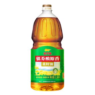 金龙鱼  菜籽油 低芥酸原香菜籽油1.8L/桶 新日期