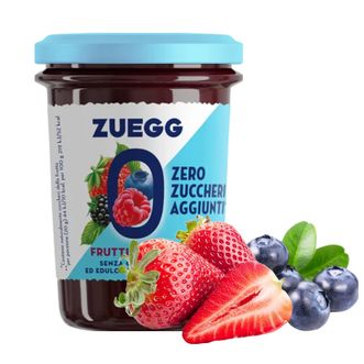 ZUEGG  嘉丽轻食减糖系列森林浆果酱220g/瓶  减糖配方更健康