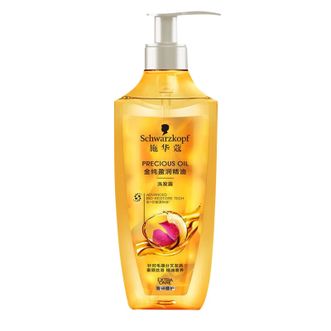 施华蔻  Schwarzkopf）金纯盈润精油洗发露400ml 无硅油洗发水 植物精油改善毛躁