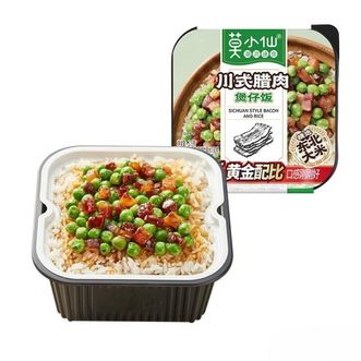 莫小仙  煲仔饭（川式腊肉）自热米饭18盒方便速食品