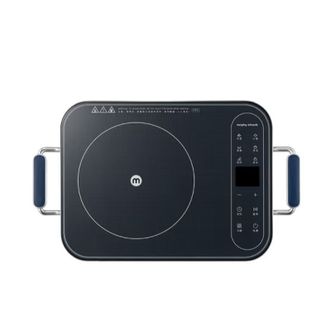 摩飞  电磁炉家用大功率IH变频智能一体电炒锅加热爆炒菜火锅新款电磁灶大面板 MR8900 轻奢蓝