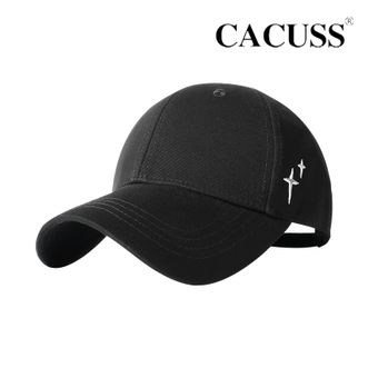 CACUSS  时尚帽  吸汗透气  立体有型 帽子 黑色 BQ230688HEI