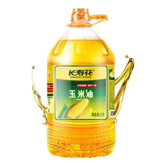 长寿花LONGEVITY FLOWER 一级玉米油5升*1桶 长寿花LONGEVITY FLOWER 一级玉米油5升*1桶