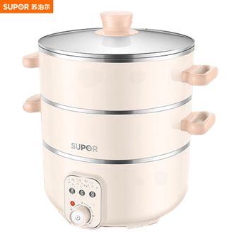 苏泊尔（SUPOR）  11L电蒸锅电蒸笼多用途锅家用电火锅大容量不沾锅电煮锅蒸煮涮锅电锅多功能锅ZN26YK18
