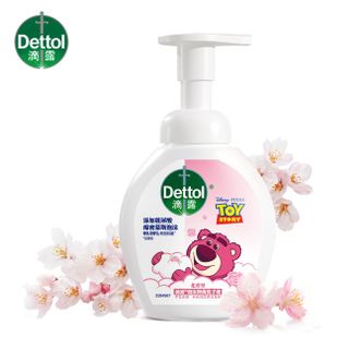 滴露/Dettol  泡沫抑菌洗手液花香型草莓熊限定版 250ml/瓶