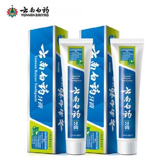 云南白药牙膏薄荷香型牙膏150g*2支（新老包装随机发货）