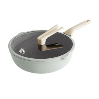 炊大皇（COOKER KING）  炒锅 青岚微压不粘炒锅 电磁炉电陶炉通用 32cm带盖  CG32QL-1