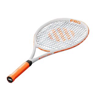 飞尔顿/fed  马年限定款网球训练器单人打回弹碳素网球拍白橙单拍套装