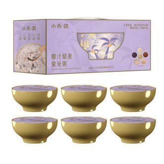 禾煜  小禾说 椰汁藜麦紫米粥252g*6碗 即食滋补营养餐送礼